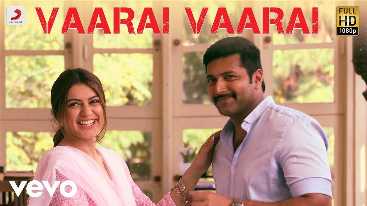 Vaarai Vaarai Lyrics  | Bogan | Aravind Swamy, Hansika Motwani, Jayam Ravi | Shankar Mahadevan, Shreya Ghoshal | D.Imman