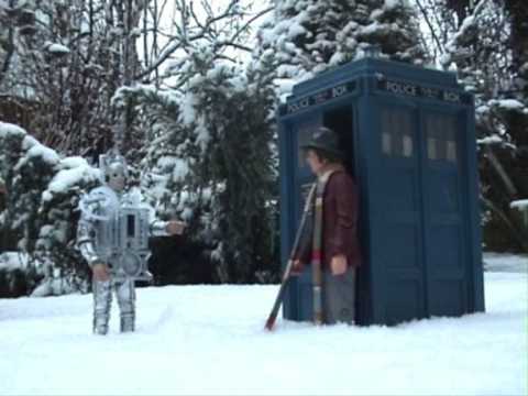Doctor Who snow photos