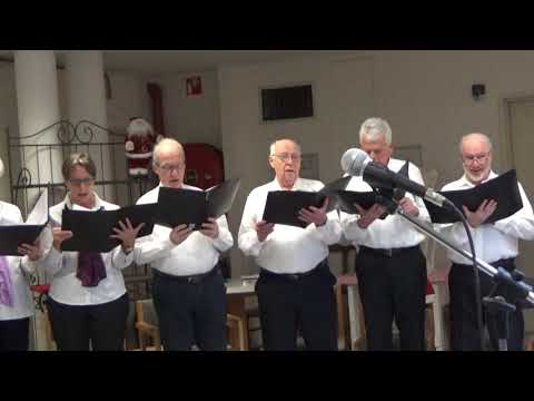 Zangkoor St-Anna in kerststemming.