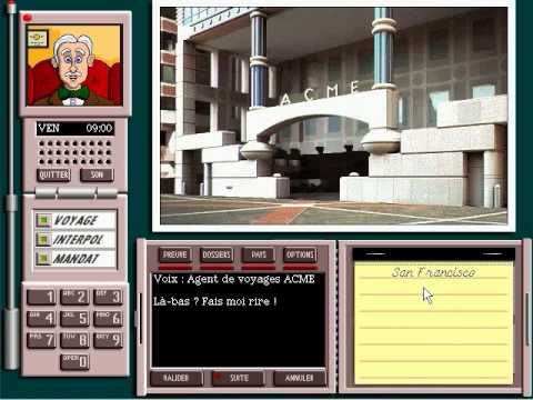 Mais o� se Cache Carmen Sandiego ? PC