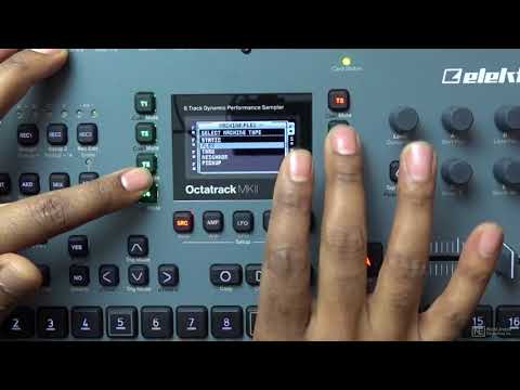 Elektron 203: Octatrack MKII  Advanced Sampling - 3. Making a Template