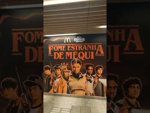 ALERTA DO MUNDO INVERTIDO! STRANGER THINGS INVADE O MÉQUI COM DECORAÇÃO E MENU TEMÁTICO!