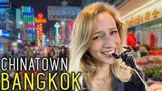 Trying Thai Street Food! (Chinatown, Bangkok)