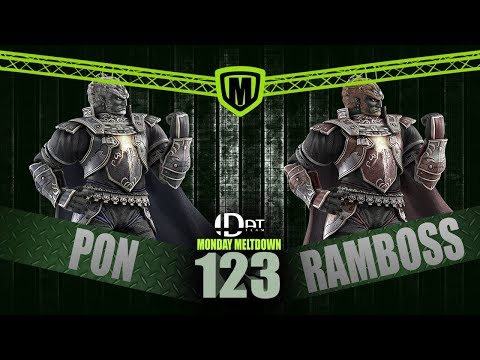 DAT Monday Meltdown 123 - Winners Round 2 - Pon vs. RG | vS | RAMBOSS