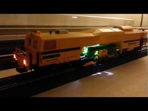 Stopfexpress von Pleusser&Theurer als H0-Modell