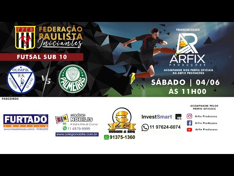 OLIMPIK x PALMEIRAS - FUTSAL SUB 10