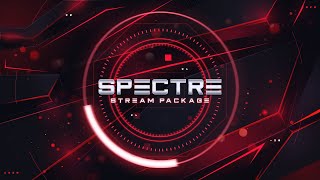 Download lagu Spectre Twitch Overlay : Futuristic Red Stream Package mp3