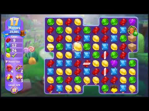 Willy Wonkas Sweet Adventure Level 129 - NO BOOSTERS 🍫 | SKILLGAMING ✔️