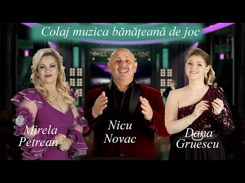 Colaj muzica din Banat 🎵 Mirela Petrean ✖️ Nicu Novac ✖️ Dana Gruescu 🎤