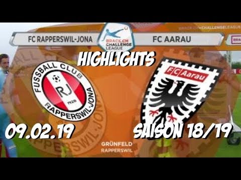 Highlights: Fc Rapperswil - Jona vs Fc Aarau (09.02.19)