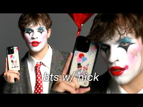 Behind the Scenes Nick Sturniolo x Wildflower Cases