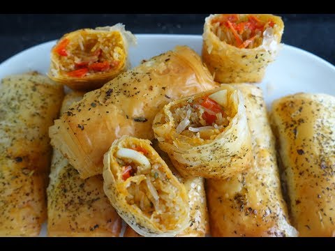 Briwates aux fruits de Mer (rif)