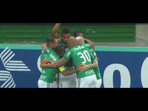 Gol de Borja - Palmeiras 2 x 1 Linense - Paulistão 15/02/2018