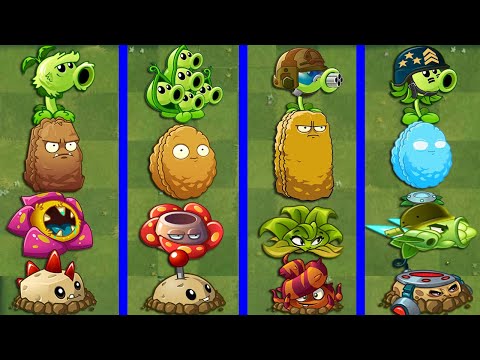 4 Team PRIMAL x CLASSIC x MODERN x FUTURE Power-Up Battlez - Who Will Win? - PVZ 2