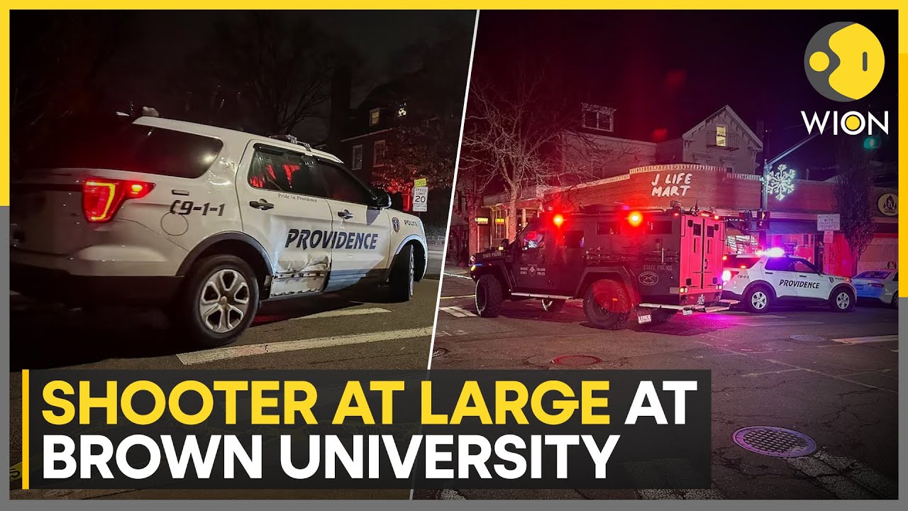 Brown University Lockdown: Two Dead, Shooter at Large After Campus Shooting | WION
