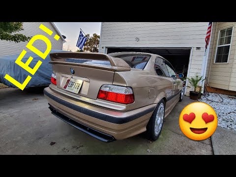 Installing BMW E36 Depo LED Tail Lights! Are they worth it?!