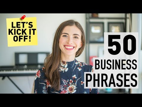 50 PHRASES IN BUSINESS ENGLISH