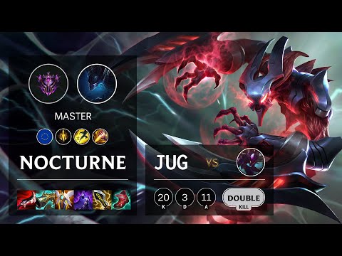Nocturne Jungle vs Kha'Zix - EUW Master Patch 11.3