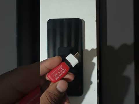 otg cable connect mobile | How can I use OTG cable in Mobile? | Where is OTG settings? | #shorts