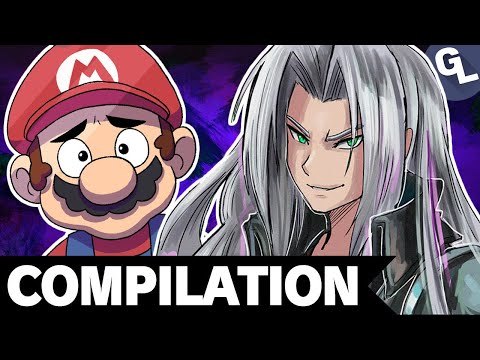 Sephiroth Joins Smash Bros! Super Smash Bros Ultimate Comic Dub Compilation 12 - GabaLeth