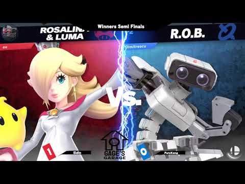 Gage's Garage #4 - Eldin (RosaLuma) VS PercKong (Cloud, R.O.B.) - SSBU Winners Semi's