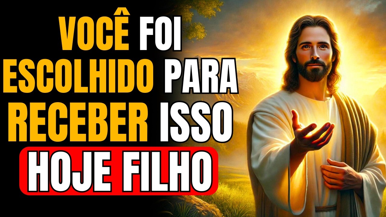 VOCÊ FOI ESCOLHIDO PARA RECEBER ISSO HOJE, ABRA E RECEBA!