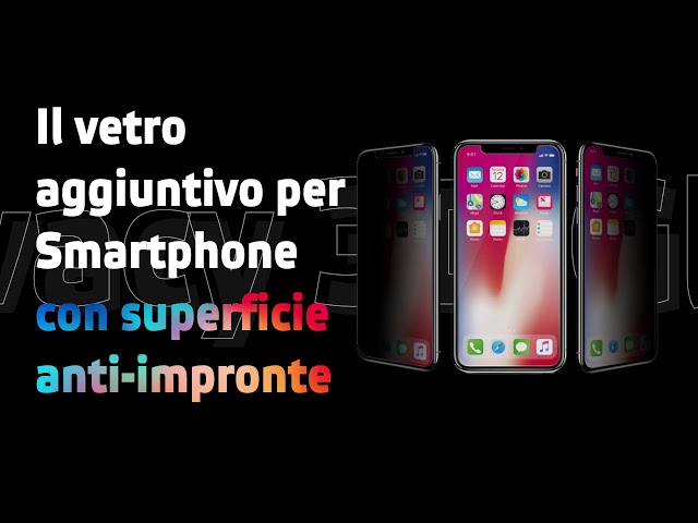 Celly Privacy Protecteur en verre trempé 3D avec fonction de confidentialité pour iPhone 11 video