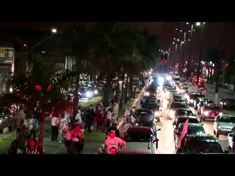 ESPECIAL CAMPEÃO LIBERTADORES - Chegada a Vila Belmiro