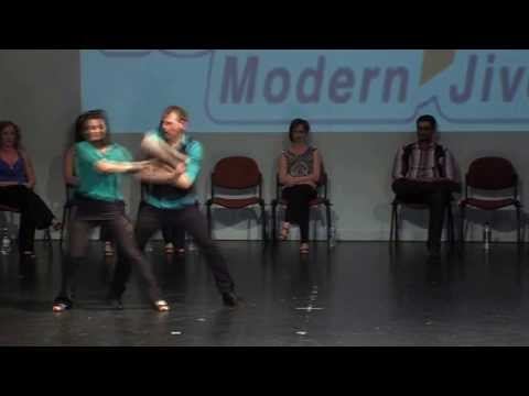 LeStep Brisbane 2012 Modern Jive Championship Finalists - Sean & Emma