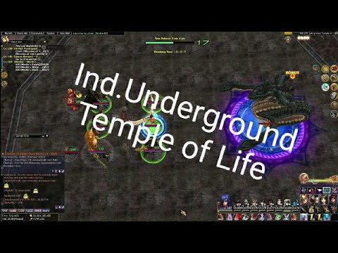 Ind. Underground Temple of Life / Atlantica Online Valofe
