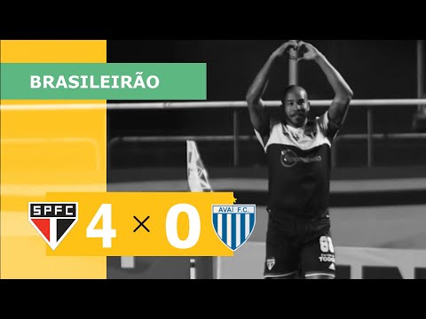 São Paulo 4 x 0 Avaí - Gols - 25/09 - Campeonato Brasileiro 2022
