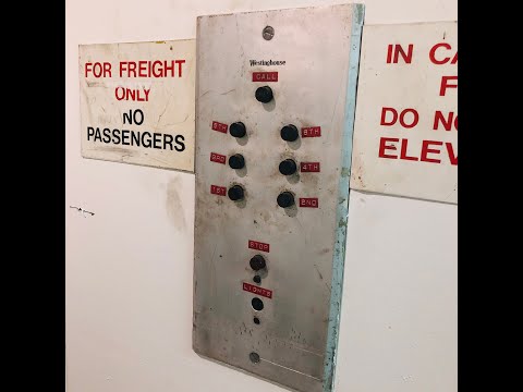 RARE 40s Westinghouse freight elevator 16 - Advanced Manufacturing Park 242 - New Kensington, PA