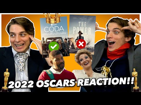 2022 Oscar Winners REACTION!! (stats obliterated)