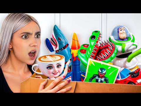 PROBÉ LOS 100 JUGUETES MÁS RAROS de INTERNET