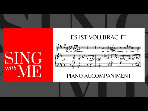 Es ist vollbracht - Accompaniment - Johannes-Passion - Bach