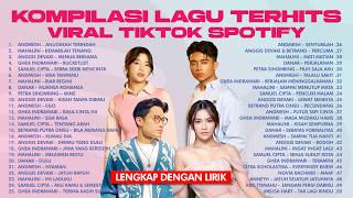 Download lagu KUMPULAN LAGU VIRAL & TERBAIK SPOTIFY TIKTOK - INDONESIA POP TERHITS mp3