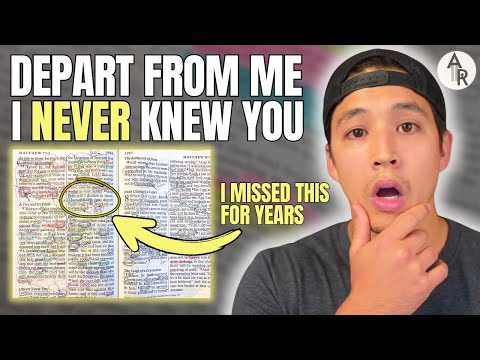 What Jesus’ Terrifying Warning REALLY Means In Matthew 7:21-23 (Many Miss This)