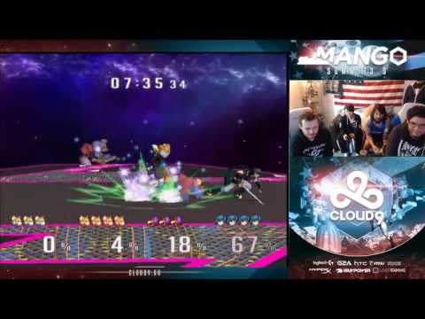 Summit 3.5 - Mango & Lucky (Red) vs. SFAT & PewPewU (Blue) - (9) SSBM