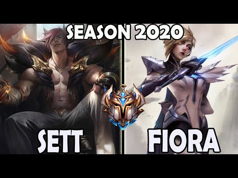 Sett vs Fiora TOP Ranked Challenger EUW