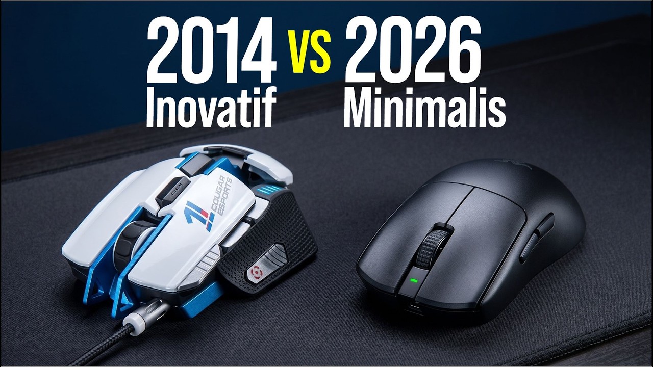 Mouse sekarang terlalu SIMPLE !!! minim inovasi