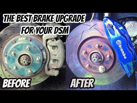 Evo 8 BREMBO upgrade for the 2g DSM | Turning my car into an Evo Part2