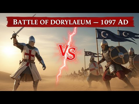 The Entire History Crusaders vs Turks: 1097 AD Battle of Dorylaeum — The Desert That Tested Faith