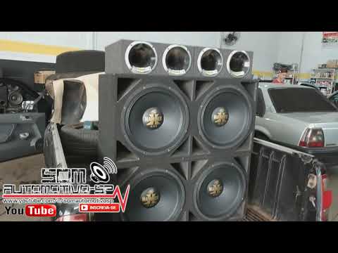 Alto Falante Eros Hammer 4.0 & Modulos Taramps 10.2 KW