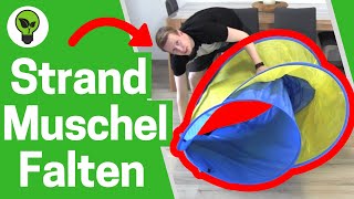 Strandmuschel Zusammenlegen ✅ ULTIMATIVE ANLEITUNG: Wie Pop Up & Wurf Strandzelt Zusammenfalten???
