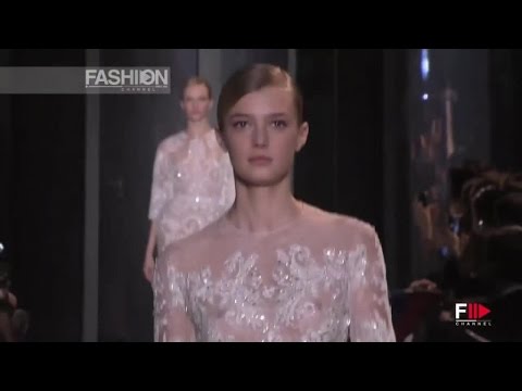 ELIE SAAB Spring Summer 2013 Paris Haute Couture - Fashion Channel