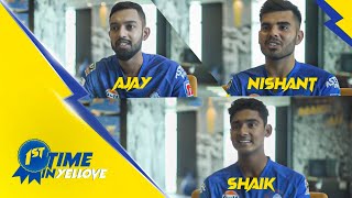 "Mahi Bhai said Hi!" | Shaik Rasheed, Nishant Sindhu, Ajay Mandal's First Time In Yellove