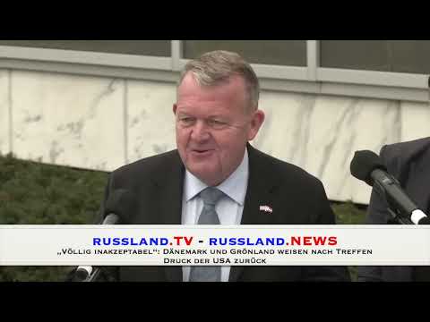 „Völlig inakzeptabel“: Dänemark und Grönland weisen nach Treffen Druck der USA zurück