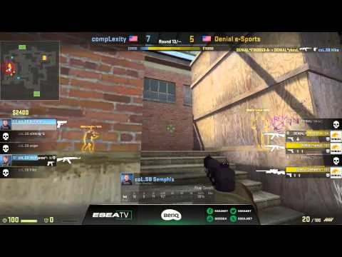 compLexity vs. Denial Esports - ESEA Invite S16 - Week 3 - de_season