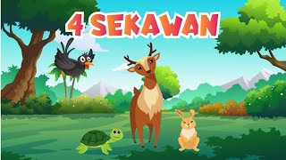Download lagu Cerita Dongeng Hewan Bahasa Indonesia - 4 Sekawan mp3