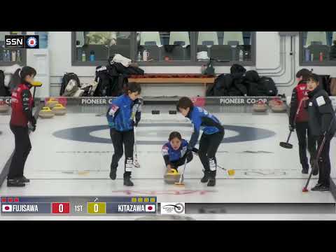 FEATURE Satsuki Fujisawa vs. Ikue Kitazawa  Draw 1  RBC Dominion Securities Western Showdown